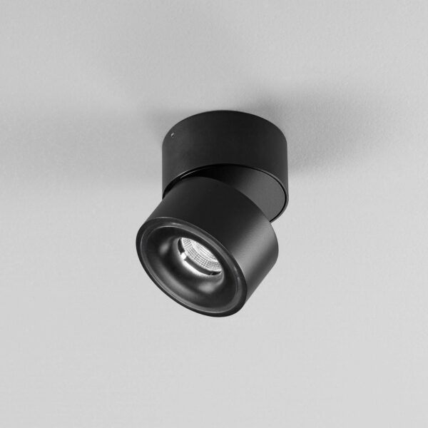 Egger Licht Clippo LED stropní spot dim-to-warm černý