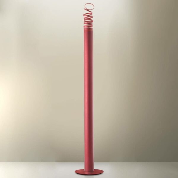 Artemide Decomposé stojací lampa LED červená
