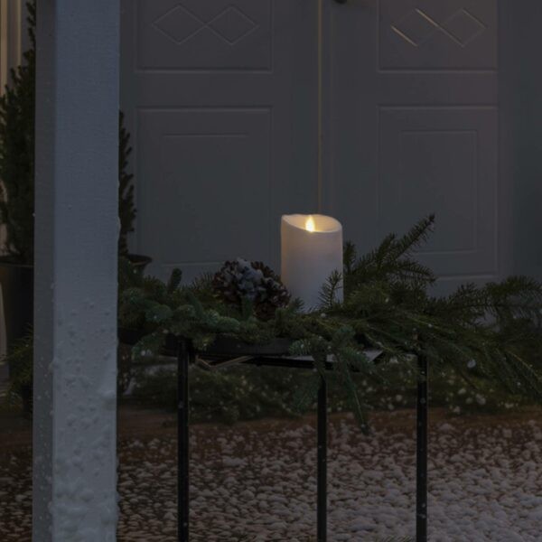 Konstsmide Christmas LED dekorační svíčka IP44 krémově bílá