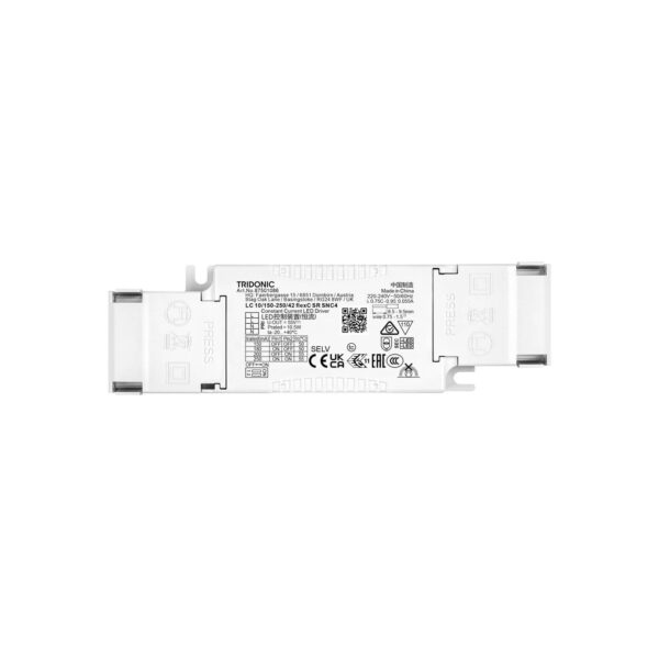 TRIDONIC Kompaktní LED ovladač LC 10/150-250/42 flexC SR SNC4