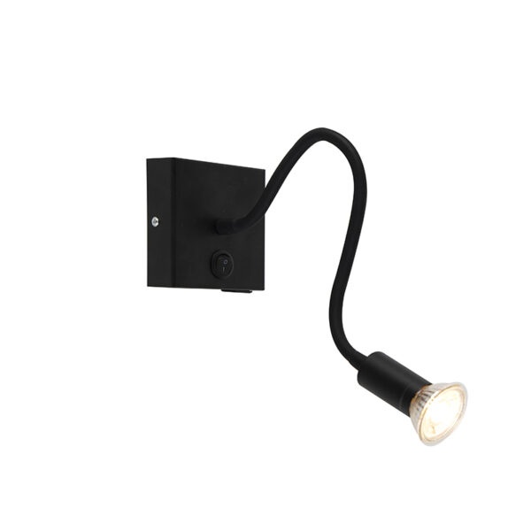 Moderní flexibilní nástěnná lampa USB