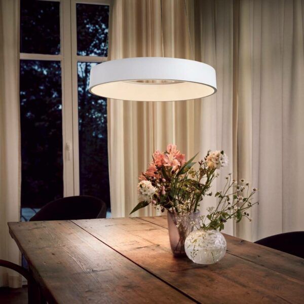 LEDVANCE SMART+ SUN@Home Kruhové závěsné LED světlo bílé barvy